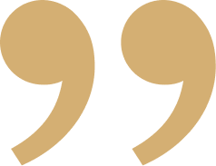 Golden quotation mark symbol graphic